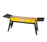 AKTIVE Barbecue à charbon pliable, en acier émaillé, 89 x 22 x 32 cm, avec plateaux latéraux rabattables, grille en acier inoxydable, plateau amovible, design portable, idéal pour jardin et camping