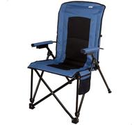 AKTIVE Chaise de Camping Pliable, Bleu, 54 x 80 x 103 cm, Max. 110 kg (63171)