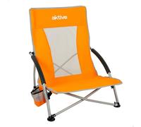 Aktive 46x51x67 Cm Low Aluminum Folding Chair Orange
