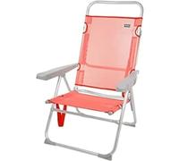 Aktive Chaise Pleg Alu 5 Pos 48x57x99cm Avec Asa-Textileno-Flamingo Multicolore