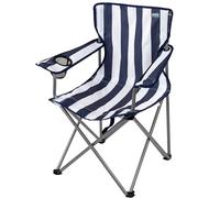 Chaise pliante fixe AKTIVE - Bleu - Confortable et durable - Jardin