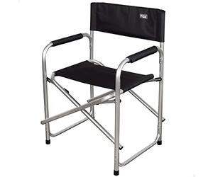 Aktive Director Folding Chair 56 x 45 x 81 cm, Noir