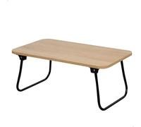 AKTIVE Max Home 18424 Table Pliante Multifonction en Bois et Acier 53 x 30 x 22 cm, Noir