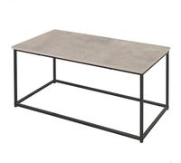 AKTIVE Max Home 18514 Table d'appoint 90 x 48 x 40 cm, Poids Maximum supporté 20 kg, Effet Ciment, Tables Basses, café, pour Salon, Salle à Manger, Bureau