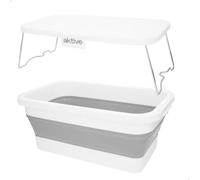 AKTIVE Panier Pique-Nique Pliable 15 litres avec Table intégrée (63207)