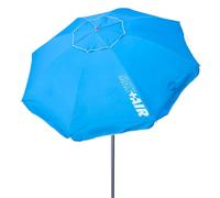 Aktive Parasol De Plage 200 Cm Antivition Beach With Inclinable Mast And Uv50 Protection