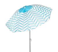 Aktive 62441 Waves Uv50 Protection 200 Cm Beach Umbrella Bleu