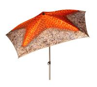 Aktive Parasol De Plage Starfish Ø180cm Uv40 Inclinable Mast