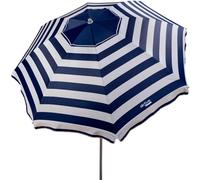Aktive Parasol De Plage Windbreaker Beach Umbrella 8 Rods 220 Cm Marine