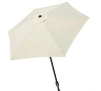 Aktive Parasol de jardin 61115 hexagonal Hauteur 2,4 m UV50 structure aluminium crème