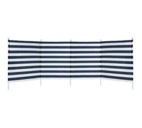 Aktive ? Paravent 4 Panneaux Rayures Bleues, 3.2 x 2.5 x 1.24 m - 52786