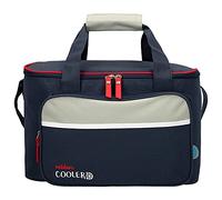 AKTIVE Sac Isotherme Souple 16,5 L (36 X 21 X 22 cm), Isolation Thermique, Double Poignée et Bandoulière Réglable, Poche Avant Zippée, Écologique et sans CFC, Léger et Facile à Nettoyer (80727)