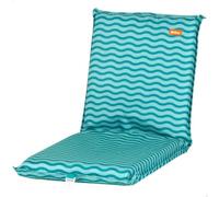 AKTIVE Siège de Plage Pliable, 40 x 48 x 56 cm, Multiposition, Turquoise (62535)