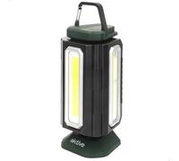 AKTIVE Spot LED d'extérieur, 9x8,5x20 cm, Lumière Blanche, 3 LED, 3 Modes d'intensité, 1500 lumens, autonomie de 4 à 7 Heures, Étanchéité IP20, Chargeur USB Inclus, Spots de Jardin, Camping (61568)