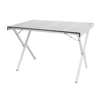 Aktive 63050 71x108x72cm Folding Camping Table Blanc 63050 71 x 108 x 72 cm