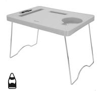 AKTIVE Table de Plage, Dimensions : 35 x 25 x 25 cm, Supporte Jusqu’à 8 kg, Emplacement pour téléphone Portable, Décapsuleur Inclus, Structure en PP, Pieds Pliables en Acier, Petites Tables (62523)