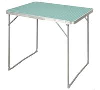 AKTIVE Table Haute Pliable, 80 x 60 x 70 cm, Couleur Menthe, Structure en Aluminium, supporte 30 kg, Poids léger, poignée de Transport, Tables de Camping, Plage et Jardin (63192)