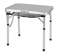 AKTIVE Table Pliante, 60X45X56 cm, Butées Antidérapantes, Panneau Mdf, Structure en Aluminium, Supporte 30 kg, Maille Amovible, Poignée de Transport, Verrouillage de Sécurité, Tables Pliantes, Camping