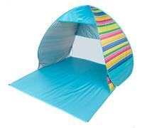 AKTIVE Tente de Plage, Pop up, Polyester, Sac de Transport, pour 2 Personnes, Protection UV50, Colonne d'eau de 300 mm, en Polyester, avec Sac de Transport (62378)