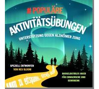 Aktivitätsbuch zur kognitiven Förderung und Gehirngesundheit für Erwachsene & Senioren: Übungen zur Vorbeugung, Gedächtnistraining, Anti-Alzheimer, Stressabbau & Regeneration | Großdruck