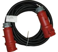 Akto ble de Connexion CEE 32A H07RN-F 5G4 | 10 m, avec connecteur et Prise Inclus, IP44