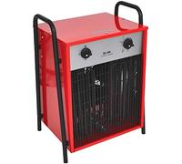 Aktobis Chauffage électrique Chauffage de chantier à air pulsé WDH-IFH20 avec ventilateur intégré et une puissance de chauffage maximale de 20.000 W (20 kW) !