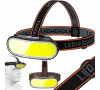 AKU réglable. LED COB lampe de tête USB 4 façons de fonctionner