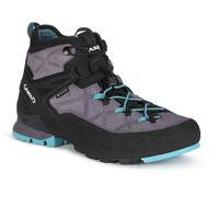 AKU Rock DFS Mid GTX Ws Gris/Turquoise 39 Bottes d'extérieur pour femmes