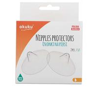Akuku Boucliers mammaires en silicone - 2 pièces