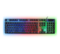 AKUMA - Clavier de Gaming SHÔNEN K01 - Membrane - Touches Rétroéclairées - Anti-Ghosting - Verrouillage Windows - Câble Tressé - Inversion Flèches/ZQSD