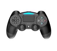 AKUMA ISEKAI P01 manette sans fil, prise jack, boutons programmables, Compatible PS4/PS3/PC - Noir