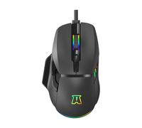 Akuma – Souris gaming filaire Otaku M05 – 12800 DPI, RGB, 7 boutons, programmable – Noir