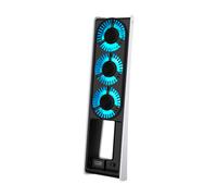 Akuma Ventilateur pour PS5 Slim Cyber W02 – Silencieux, 3 ventilateurs, LED automatique, USB 3.0