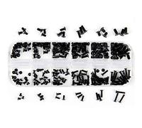 Akuoly 240 Pièces Kit de Vis pour Ordinateur Portable Universel M2 M3 M2.5 Noir