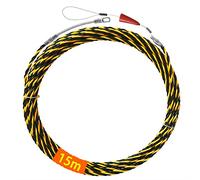 Akuoly Tire fil électriques 15M Kit rétractable d’installation pour Cable et rallonge en acier spiralé flexible