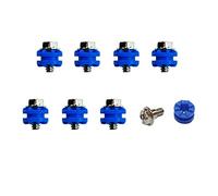 Akust 6-32 disque dur HDD anti vibrations kit de vis 8 pcs Bleu