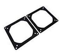 Akust 80 mm et 92 mm anti-vibrations Silicon ventilateur Joint d'étanchéité 2 pcs