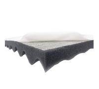 Akustikpur mousse acoustique mousse alvéolée • ADHESIF - isolation acoustique pour l'isolation acoustique efficace, d'environ 49 cm