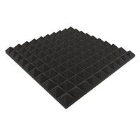 Akustikpur Pyramidale 50x50x4 cm - Mousse acoustique en plastique à renfort de verre - Isolation acoustique - Öko-Tex Standard 100