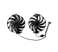 AKUYAO DUAL-RX7600-O8G-V2 Ventilateur de refroidissement pour ASUS Dual RTX 3060 3060Ti 3070 4060 4060Ti 4070 4070Ti Super, Dual RX570 580 6500XT 95 mm Fans