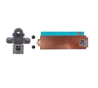 AKUYAO M.2 2280 SSD Support Shield Caddy + dissipateur thermique pour Dell G15 5510 5511 5515 026X1Y 0X8MY9 Gaming Laptop