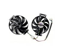 AKUYAO Ventilateur de refroidissement GPU 6 broches de remplacement pour ASUS GTX1660 1660S 1660ti RTX2060 2060S 2070 double carte graphique 89 mm