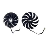 AKUYAO Ventilateur de refroidissement GPU gauche 88 cm droit 100 mm de remplacement pour carte graphique ZOTAC RTX3070 8 Go Twin Edge GAA8S2U/GA92S2U