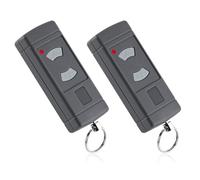 AKVF 2 Pack Télécommande Garage Compatible avec Hormann HSE2-40, HSM4-40, HS4-40, HSE4-40 pour Hormann 40,685MHz Boutons Gris Telecommande