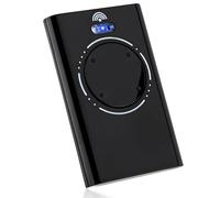 AKVF Télécommande Portail Compatible avec XT4 868 SLH LR, XT4 868 SLH, XT2 868 SLH LR, XT2 868 SLH, Fréquence 868 MHz, 4 Canaux Noir