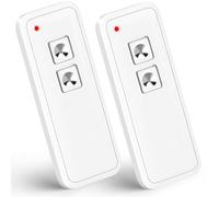 AKVF Telecommande Portail pour Novoferm Novotron 522 Design, 502 MAX43-2, 512 MIX43-2 pour Novoferm Novotron 433,92MHz Bip Portail Porte De Garage avec 64 Bits Code Tournant/128 Bits, 2 Pack