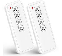 AKVF Telecommande Porte de Garage pour Novotron 524 Design, 522, 502 MAX43-2 pour Novoferm Novotron 433,92MHz Télécommande de Portail avec 64 Bits Code Tournant/128 Bits, 2 Pack