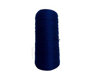 AKxStitch CXC 820 Cône de fil de point de croix bleu foncé, fil de coton à broder à 6 brins coupé au mètre (40 mètres)