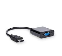 AKYGA ADAPTADOR AK-AD-42 (HDMI M - D-SUB (VGA) F, 0,15 M, BLACK COLOR)