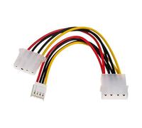 Akyga - Adaptateur secteur - alimentation interne 4 plots (F) pour alimentation interne 4 plots, connecteur mini-alimentation 4 broches - 15 cm